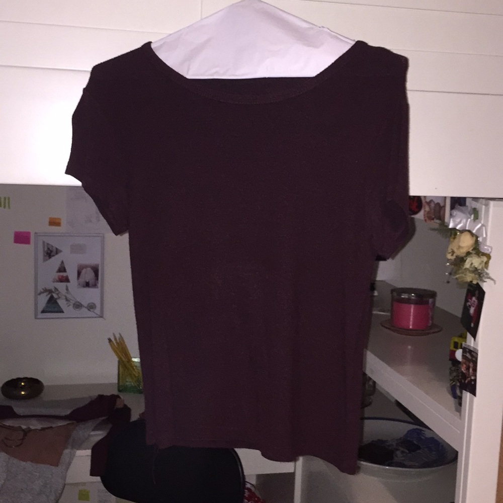 Maroon Brandy Soft T